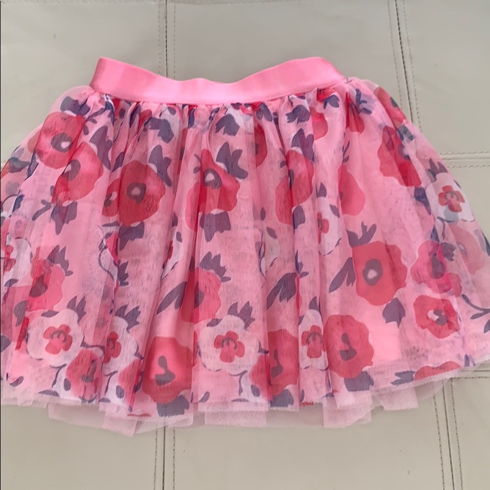 Calvin Klein Jeans Girls Floral Skirt Sz 5